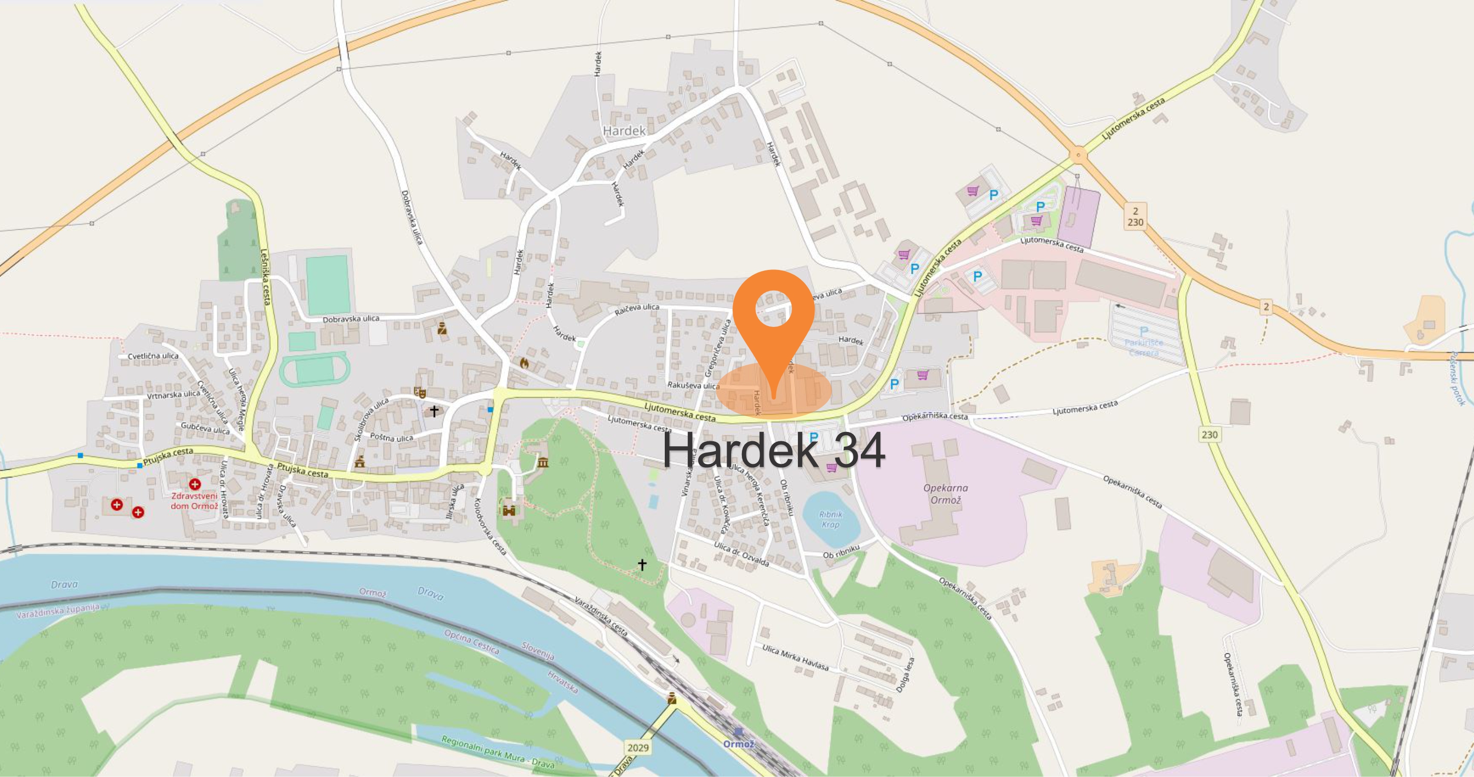 Nepremicnina-poslovni center Hardek 34, Ormož