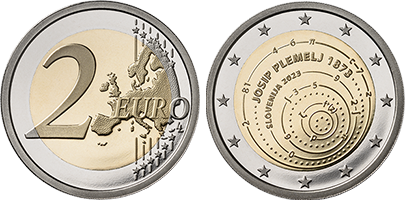 19. decembra 2023 v prodajo spominski kovanci in zbirke evrskih kovancev za leto 2023